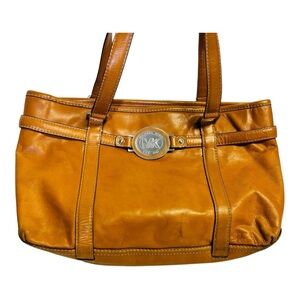 Michael Kors Tan Leather Tote Bag